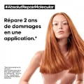 Pikkukuva 3 / 4: Hoitoaine ilman huuhtelua - L'Oréal - Absolut Repair Molecular - 100 ml - Vaikeasti vaurioituneet hiukset - Sekatyyppi