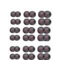 Öronkuddar i silikon för 4,5-6 mm in-ear hörlurar 3 storlekar 18 par Grå Grey