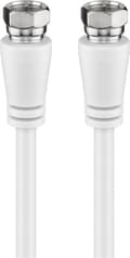 SAT-antennkabel (klass A+, >95 dB), 3x skärmad