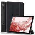 Elegant sort PU+PC-etui til Samsung Tab S10 FE/S9/S9 FE