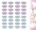 [LLC] 32-pack Rakblad för Kvinnor - Kompatibla med Gillette Venus Blå och Rosa