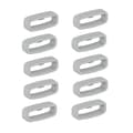 Hälla för 18 mm breda klockarmband 10-pack Grå