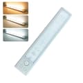 Rörelsesensor LED-lampa 1-pack - 1500mAh Magnetisk Trådlös Grå 20cm Gray 1PC-20CM