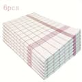 Kitchen Towels in Recycled Material – 45×62 cm, Absorbent and Eco-Friendly röd