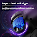 Miniatyrbilde 5 av 5: Trådløs Spillkontroll Bluetooth 6-akset Bevegelsessensor Turbo Programmerbar Joystick for Switch Stea