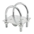 Miniatyrbillede 2 af 5: Antennemastklemmebeslag med U-bolte Rustfri Klemme Panel Rør Montering Hardware til Udendørs LoRa Antenne Helium