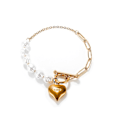 Miniatyrbillede 1 af 3: Niche Design Syning Perle Armbånd Rustfrit Stål Ot Spænde Armbånd