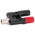 Miniatyrbillede 5 af 5: BNC Hun til 4mm Parallelt Bindingspost Adapter Stikkontakt