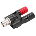 Miniatyrbillede 4 af 5: BNC Hun til 4mm Parallelt Bindingspost Adapter Stikkontakt