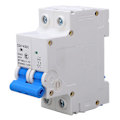 Miniatyrbillede 1 af 5: 40A 2P DC Miniature Afbryder til Solcelle PV System Paneler Net 500V Luft