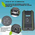 Pikkukuva 5 / 5: AMSAMOTION USB-ohjelmointikaapeli Siemens S7-200/300/400 PLC RS485 Profibus MPI PPI -viestintään, korvaa 6ES7972-0CB20-0XA0
