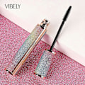 Miniatyrbillede 2 af 4: 8g Sort Flydende 4D Silkefiber Mascara Vandfast Hurtig Tørring Langvarig Krølleforlængelse Fantastisk Stort Øje Mascara Kvindelig Makeup