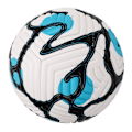 Miniatyrbillede 1 af 5: Voksen Fodbold Træningsbold - Standard Engelsk Fodbold til Fodboldkampe Træning - Blå