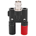 Miniatyrbillede 1 af 5: BNC Hun til 4mm Parallelt Bindingspost Adapter Stikkontakt