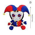 Miniatyrbilde 1 av 5: Fantastisk Digital Circus Plush, Pomni og Jax Plushies Leke for Barn Julegave d
