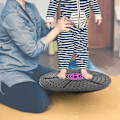 Pikkukuva 4 / 5: Joogaharjoittelu Fitness-harjoittelu Violetti Labryntti Wobble-tasapainolevy Vakauslevy