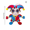 Pikkukuva 1 / 5: Uskomattomat Digitaalinen Sirkus Pehmolelut, Pomni Ja Jax Plushies Leikkiä Varten Lasten Joululahjaksi e