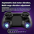 Miniatyrbilde 3 av 5: Trådløs Spillkontroll Bluetooth 6-akset Bevegelsessensor Turbo Programmerbar Joystick for Switch Stea