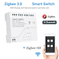 Pikkukuva 3 / 5: 4 Kanavainen Tuya ZigBee Älykytkinmoduuli RF433 Älykotiautomaatio DIY Katkaisija Langaton Rela V