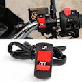 Miniatyrbillede 2 af 5: Universal Motorcykel Dobbelt Blinklys Afbrydere Motorcykel Scooter Køretøj Styrbøjle Montering Controller Switch Knap Blink