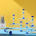 Miniatyrbild 2 av 5: 24 st 2 minuters sandtimer 2 minuters timer barntimer timglas akryl täckt timglas sandklocka
