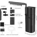 Miniatyrbillede 2 af 5: Largeight Intern Filterpumpe til Akvarium 6W 450L