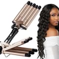 Waving machine curling iron curling iron waves curls