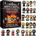 Sea Glass Gnome Advent Calendar 2026 – Small Gnome Christmas Countdown rock band C