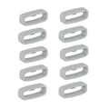 Loop for 18 mm wide watch straps 10-pack Grey