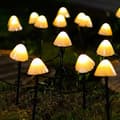 Solar Garden Lights Outdoor, Mushroom Shaped Solar Lights