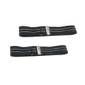 Elastic Sleeve Holders - Adjustable Armbands for Men and Women Black