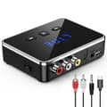 Miniatyrbillede 1 af 5: Bluetooth Audioadapter - 2-i-1 (Sender/Modtager) - Bluetooth 5.4 - 10m Rækkevidde - 200mAh Batteri