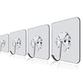 10-Pack - Self-Adhesive Hooks / Towel Hooks - Hanger