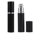 Genopfyldelig sprayflaske til parfume 2-pak sort 5 ml