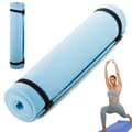 Yogamåtte / Træningsmåtte / Liggeunderlag - 180 x 50 cm - Blå