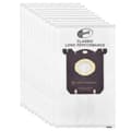 10-pack vacuum cleaner bags compatible with Electrolux S-bag, efficient filtration and easy installation
