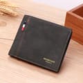 RFID-protected card case - Slim wallet for travel, eco-friendly, recyclable material - BLACK