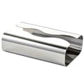 Stainless Steel Tissue Box with Mirror, Silver Napkin Holder, Table Tissue Box, Table Decoration, Kitchen Accessory