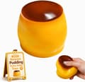 Knaprigt Pudding Squishy Asmr Pärlfylld, Knapriga Pudding Squishies Pudding