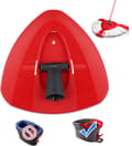 Red Spin Mop Replacement Base for Vileda Mop, Triangle Spin