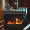Miniatyrbillede 2 af 5: Mini brændeovnsventilator/Stille ventilator til varmecirkulation/Brændeovnsventilator/Øko-pejsventilator - AIMOONSA