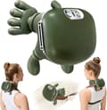 3D Wireless Neck Massager with Heat Function, Portable Bionic Massager, Deep Tissue Massage, Relieves Neck Pain and Soothes Muscle Soreness.
