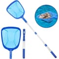 Pool Cleaning Kit, Pool Skimmer with Telescopic Handle, Accessories (1 set)