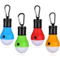 Camping Lantern, 4 x LED Camping Lantern Battery Operated Camping Lamp, Waterproof Emergency Lights with 3 Modes