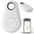 Bluetooth Key Finder | Key and Phone Finder with Signal Transmitter White