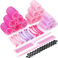 Hair Rollers with Accessories / Curl Hair without Heat - 33-piece