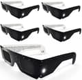 5-pack Solar Eclipse Glasses 2026, ISO 12312-2 and CE Certified Eclipse Glasses Specifically for Eye Protection Starry Sky