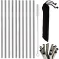 Metallsugrör / Sugrör i Metall - 10-pack