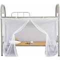 Yanmen White Mosquito Net, 1.4m High - 1 x 2.0m - Breathable Polyester - Suitable for Single Bed/Dorm - Easy to Install