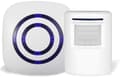 Miniatyrbild 1 av 4: Wireless Doorbell with Receiver - Access Alarm - Shop Bell - Plug & Play - Motion Detector with Sensor - Suitable for Shops and Homes - White